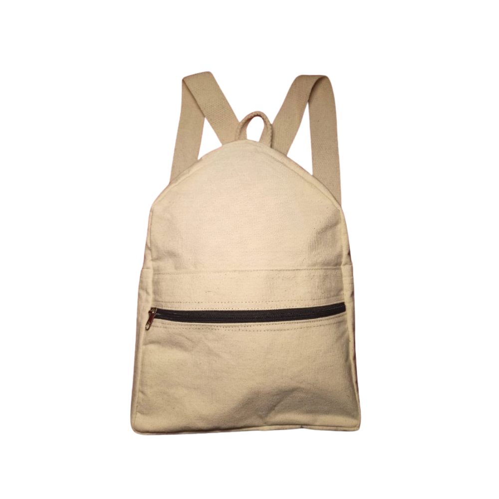 Canvas Backpack with 3 Compartments
