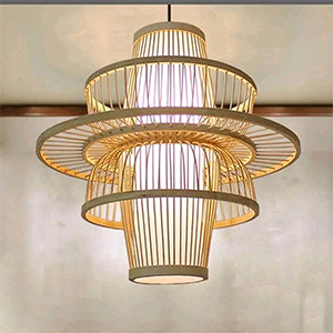 Bamboo Lampshades